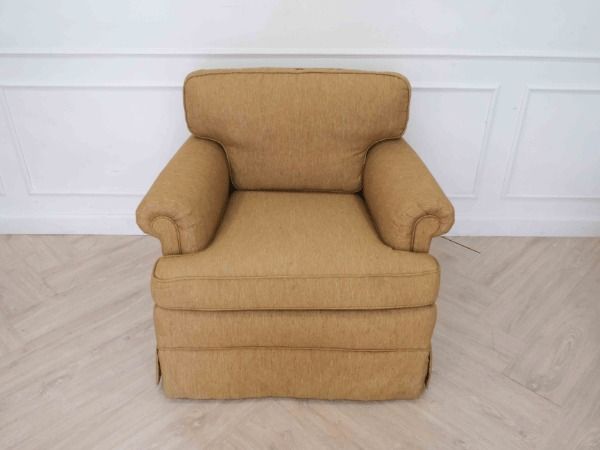 เก้าอี้อาร์มแชร์โครงไม้เบาะผ้าฐานสปริง เฟอร์นิเจอร์โรงแรม No.A 03 รูปที่ 9