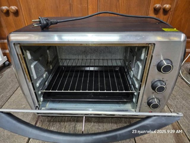 ส่งต่อราคาเตาอบลมร้อน ราคาเบาๆ ใช้ อบ ปิ้ง ย่างได้ รูปที่ 2