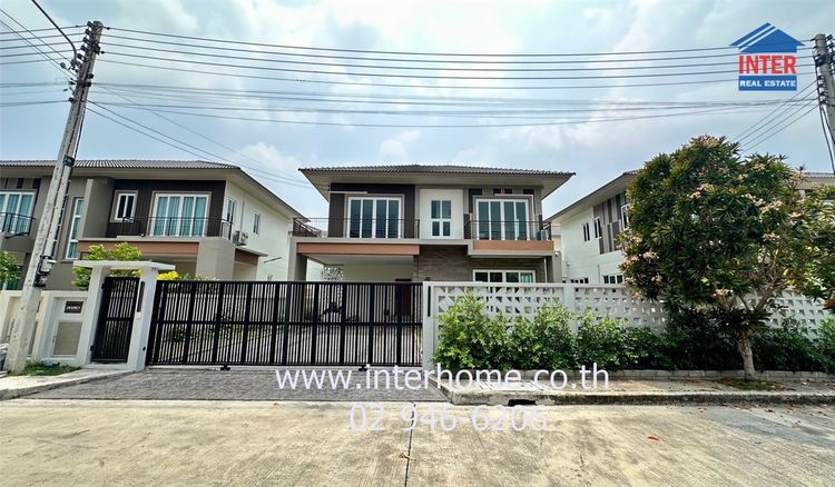 บ้านเดี่ยว 2 ชั้น 80 ตร.ว. หมู่บ้านซื่อตรงโคซี่ ดิ ออกซี่ รังสิต คลอง 6 เฟส 5 ใกล้ศูนย์ราชการอำเภอธัญบุรี ซอย9 ถนนรังสิต-นครนายก ธัญบุรี ปทุ