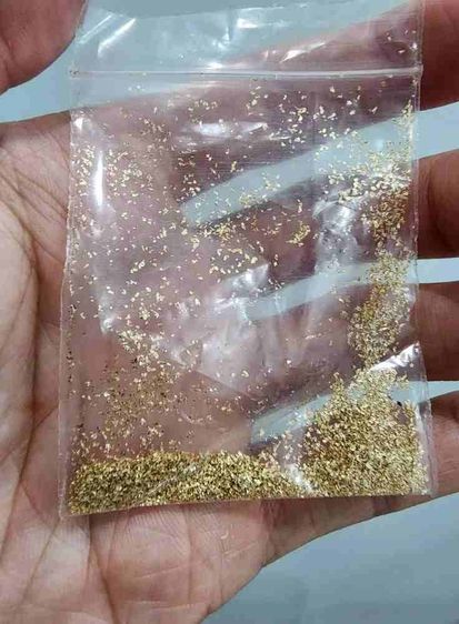 ผงสีทอง ของเก่าเก็บ เดิมๆ ขายตามสภาพ ไม่ทราบว่าคืออะไร ขายวัดใจ เคาะเดียวปิดให้รวมส่งครับพี่ๆ  รูปที่ 5