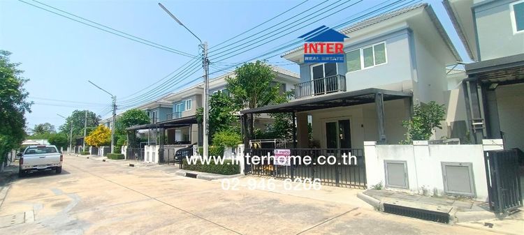 มีบางส่วน ไม่ใช่ บ้านเเฝด 2 ชั้น 36 ตร.ว. หมู่บ้านชวนชื่นพาร์ค กาญจนา-บางใหญ่ ซอยกันตนา ถนนกาญจนาภิเษก ถนนบางใหญ่-บางคูลัด บางใหญ่ นนทบุรี รูปที่ 2