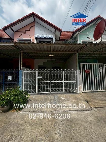 ทาวน์โฮม 2 ชั้น 16 ตร.ว. หมู่บ้านแสงทองวิลล่า7 ถนนกาญจนาภิเษก ถนนลำลูกกา ลำลูกกา ปทุมธานี