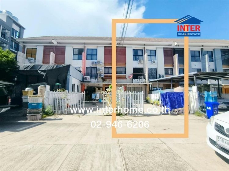 มีบางส่วน ไม่ใช่ ทาวน์เฮ้าส์ 3 ชั้น 31.2 ตร.ว. หมู่บ้านดิ เอ็นเทอร์ ถนนเลียบด่วนกาญจนาภิเษก ถนนกิ่งแก้ว25-1 เขตประเวศ กรุงเทพมหานคร รูปที่ 2