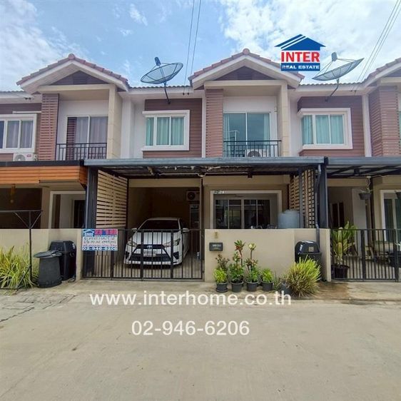 ทาวน์เฮ้าส์ 2 ชั้น 18.5 ตร.ว หมู่บ้านภูมิใจนิเวศน์5 ใกล้อุตสาหกรรมบางพลี ถนนเทพารักษ์-บางบ่อ กม.26 ถนนเคหะบางพลี บางบ่อ สมุทรปราการ