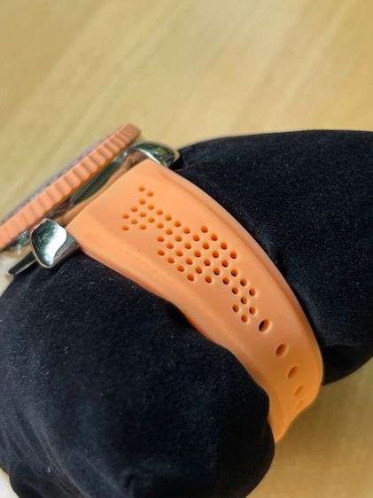 GAGA Milano 702005 Quartz Analog Watch Orange 40 mm Swissmade  รูปที่ 8