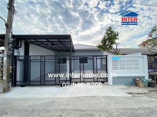 บ้านเเฝด 1 ชั้น 30 ตร.ว. หมู่บ้านเคหะธานี4 ใกล้สี่แยกมิสทีน ซอยราษฎร์พัฒนา5 ถนนราษฎร์พัฒนา ถนนรามคำแหง เขตบางกะปิ กรุงเทพมหานคร