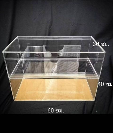 ตู้โชว์เบเกอรี่ 30×60×40 ซม. มือสอง ทรงตรง ราคารวมค่าขนส่ง