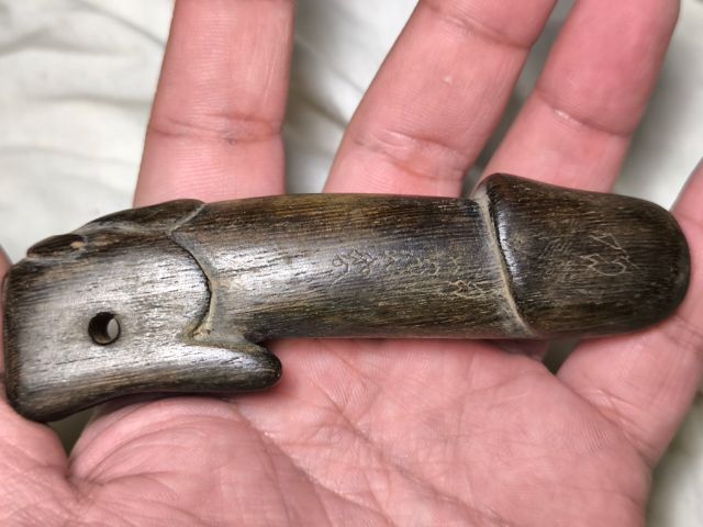 ปลัดขิกหลวงพ่ออี๋ ลายมือครูมั่น วัดสัตหีบ เพชรพญาธร