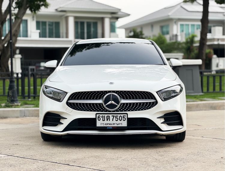 Mercedes-Benz A-Class 2022 A200 Sedan เบนซิน ไม่ติดแก๊ส เกียร์อัตโนมัติ ขาว รูปที่ 2