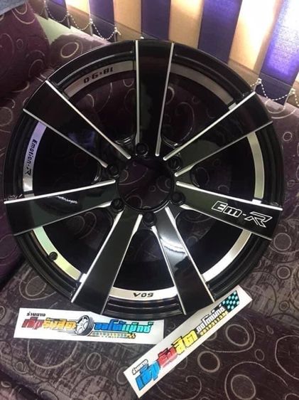 ล้อแม็กใหม่ขอบ18 V09 EMOTION R 6รู กว้าง9นิ้ว