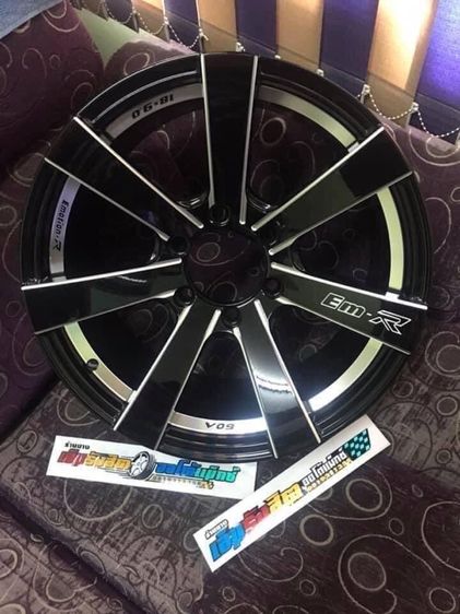 ล้อแม็กใหม่ขอบ18 V09 EMOTION R 6รู กว้าง9นิ้ว รูปที่ 2