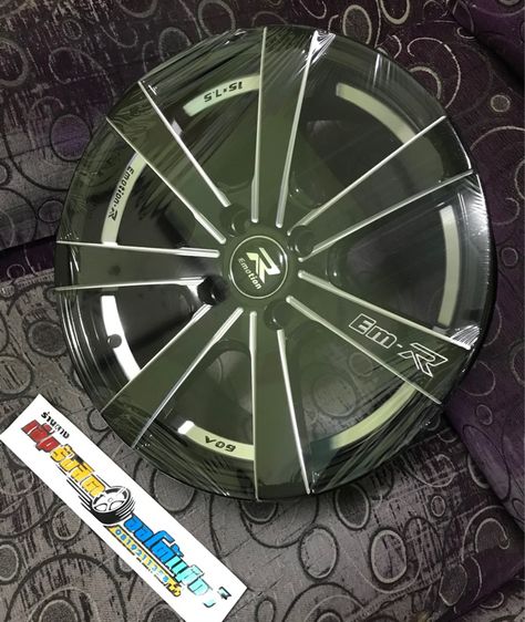 ล้อแม็กใหม่ขอบ15 V09 EMOTION R 4รู100 กว้าง7.5นิ้ว