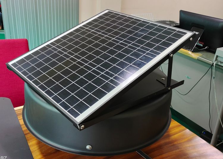 ขายพัดลมหลังคา โซล่าเซลล์ ขาย Solar Roof Attic 40W ค่าไฟฟ้าศูนย์บาท ไม่ต้องเดินสายไฟ รูปที่ 10