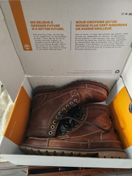 รองเท้าบู้ชชาย timberland size 43 สภาพเหมือนใหม่ ของแท้แข็งแรงทนทาน รูปที่ 5