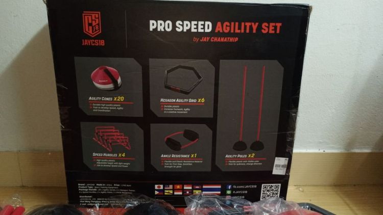 Pro Speed Agility Set by JAYCS18
ชุดอุปกรณ์ฝึกซ้อมเพิ่มความเร็ว  รูปที่ 5