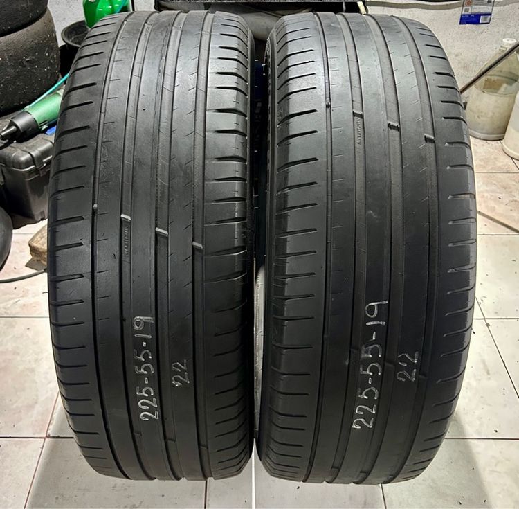MICHELIN 225 55 19 2เส้น ปี22 มือสอง