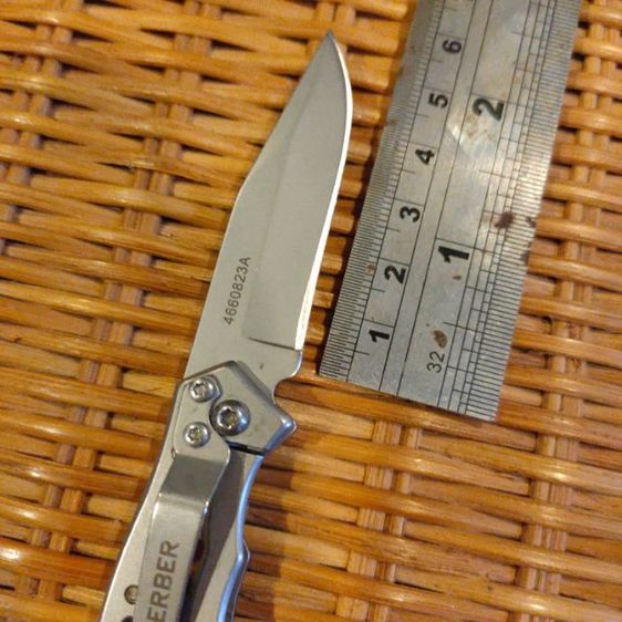 มีดพับ GERBER ขนาดใบ 2นิ้ว ของแท้มือสองสภาพใหม่มาก รูปที่ 3