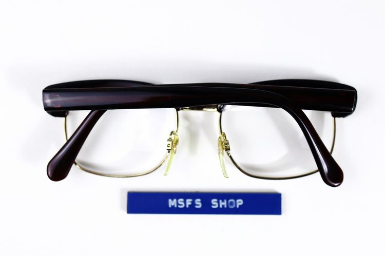 กรอบแว่นตา งานญี่ปุ่น ทรงคิ้วสีน้ำตาล รูปที่ 10