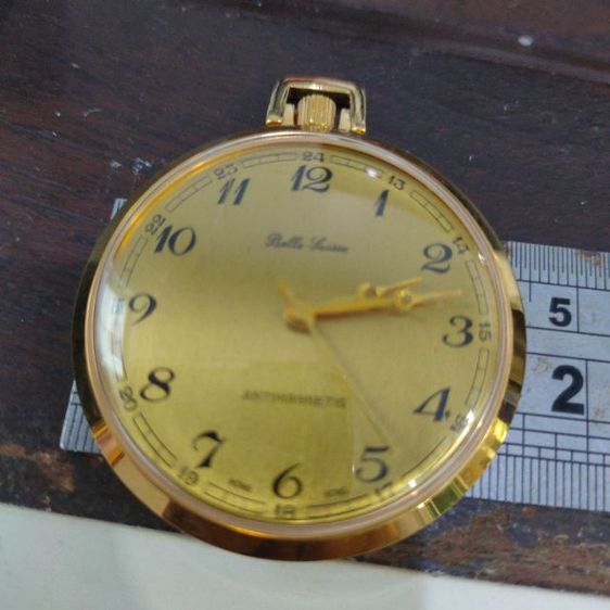 นาฬิกาพก Pocket Watch Belle Suisse bran gold ทองชุบ งาน Hong Kong ขนาด 42.6 มม. รูปที่ 2