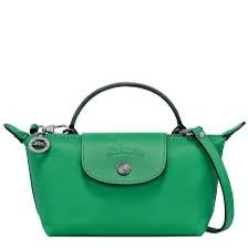 Longchamp Le Pliage Xtra XS Pouch สีเขียว รูปที่ 5