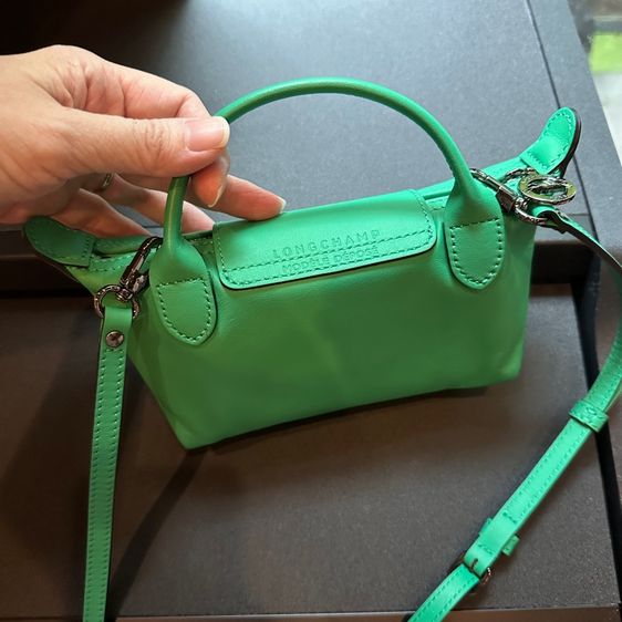 Longchamp Le Pliage Xtra XS Pouch สีเขียว รูปที่ 2