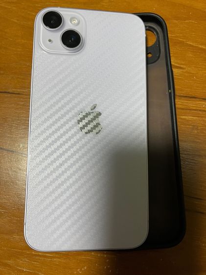 คุ้ม ถูกกว่าเครื่องใหม่ iPhone 14plus 128GBแบต85 สีม่วง สวยใหม่ไม่มีรอย ใส่เคสตลอก ติดฟิล์มกระจก ปีเดียว เจ้าของขายเอง รูปที่ 3