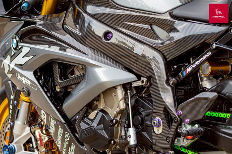 Bmw S1000RR ABS Pro ปี2018 สีเทา วิ่ง19,000Km. แต่งสี่แสน รูปที่ 12