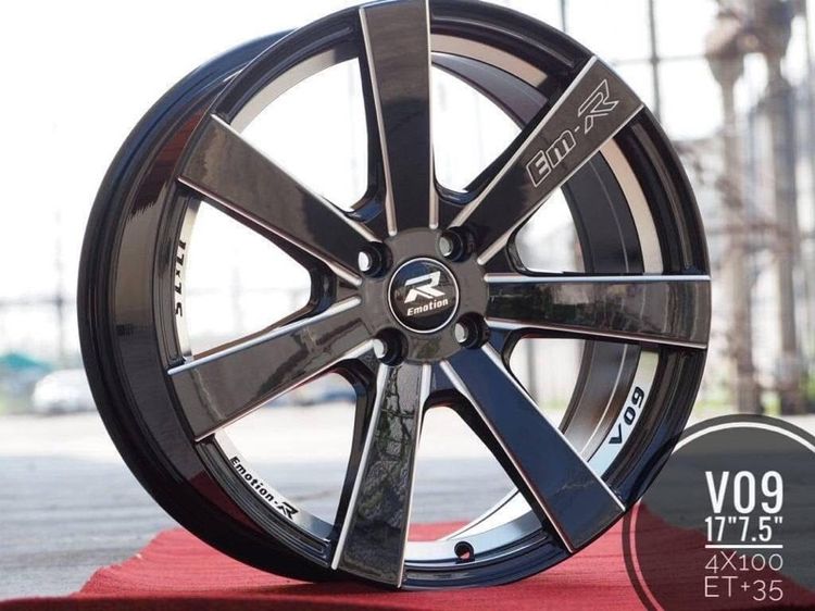 ล้อแม็กใหม่ขอบ17 V09 EMOTION R 4รู100 กว้าง 7.5 นิ้ว รูปที่ 4