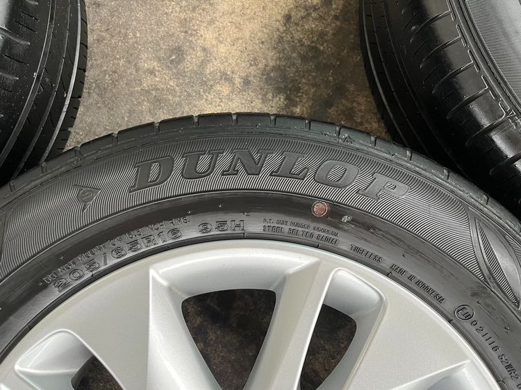 ✨ล้อแม็ก 5รู114✨Toyota Innova ขอบ 16 แถมยาง 205-65-16 Dunlop ปลายปี 21 รูปที่ 6