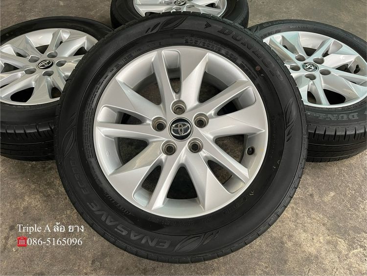 ✨ล้อแม็ก 5รู114✨Toyota Innova ขอบ 16 แถมยาง 205-65-16 Dunlop ปลายปี 21 รูปที่ 2