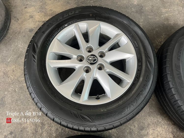 ✨ล้อแม็ก 5รู114✨Toyota Innova ขอบ 16 แถมยาง 205-65-16 Dunlop ปลายปี 21 รูปที่ 4
