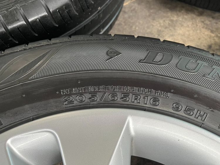 ✨ล้อแม็ก 5รู114✨Toyota Innova ขอบ 16 แถมยาง 205-65-16 Dunlop ปลายปี 21 รูปที่ 8