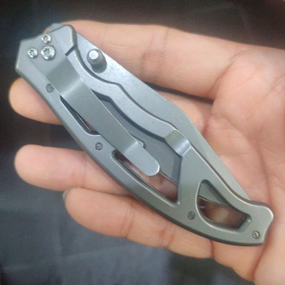 มีดพับ GERBER สีเทาดำ ขนาดใบ 3นิ้ว ของแท้มือสอง รูปที่ 4