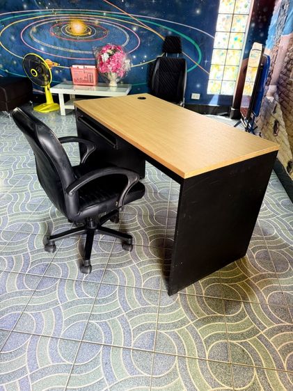 โต๊ะ ตู้สำนักงาน  เก้าอี้ รวม3ชิ้น รูปที่ 2