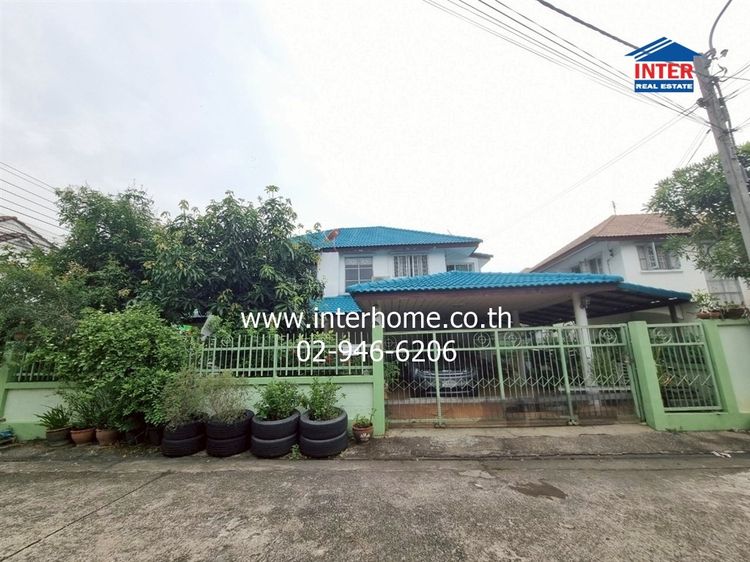 มีบางส่วน ไม่ใช่ บ้านเดี่ยว 2 ชั้น 66.9 ตร.ว. หมู่บ้านบัวทองธานี พาร์ควิลล์ ถนนกาญจนาภิเษก ถนนชัยพฤกษ์ บางบัวทอง นนทบุรี รูปที่ 2