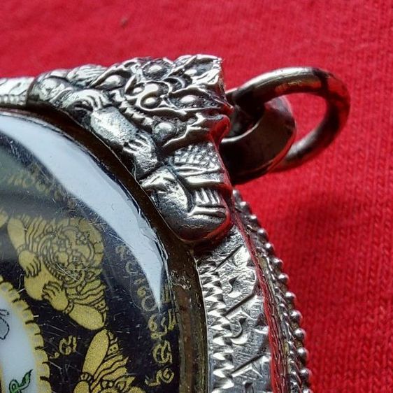 องค์พ่อจตุคามรามเทพ🙏พร้อมตลับเงิน 92.5แท้ รูปที่ 6