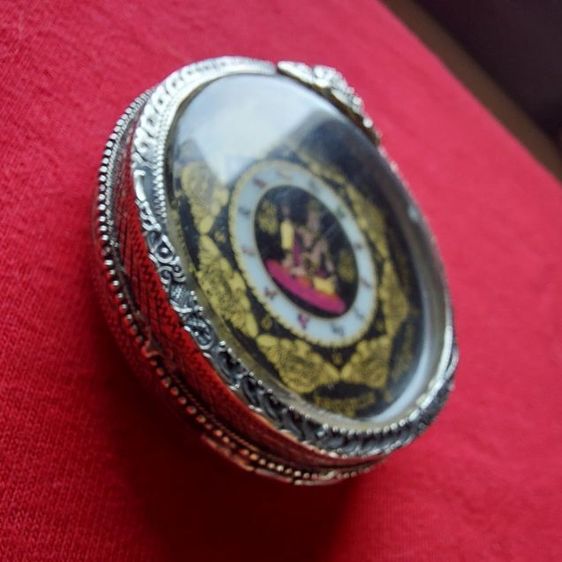 องค์พ่อจตุคามรามเทพ🙏พร้อมตลับเงิน 92.5แท้ รูปที่ 4