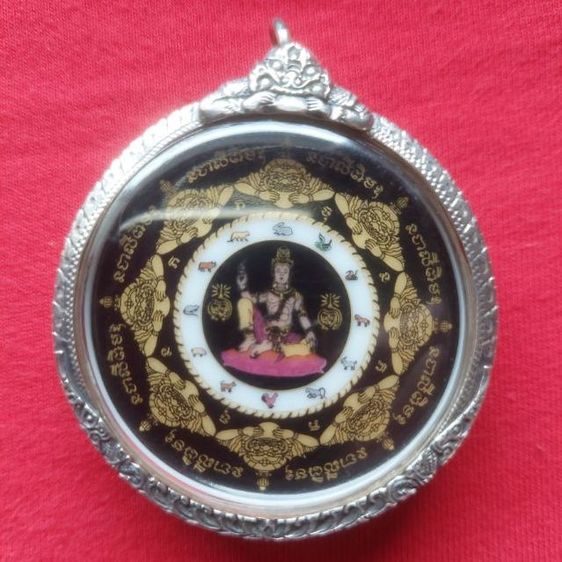 องค์พ่อจตุคามรามเทพ🙏พร้อมตลับเงิน 92.5แท้ รูปที่ 3