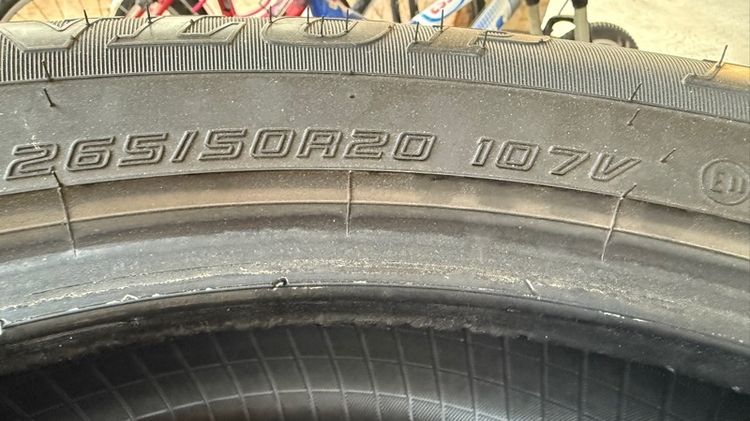 265 50R20 dunlop Grandtech ยางปี 22  รูปที่ 8