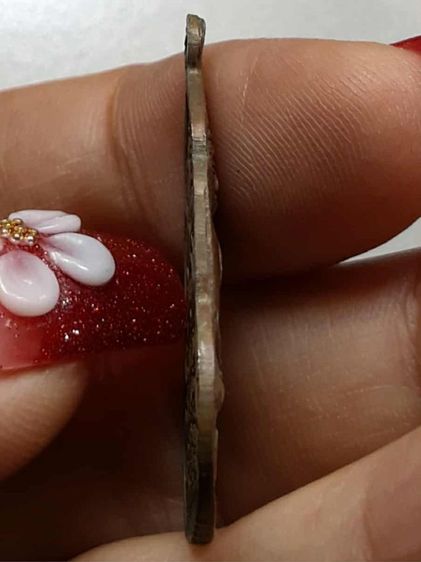 เหรียญน้ำเต้าอาจารย์เฮง วัดบ้านขอม เนื้อทองแดง รูปที่ 3