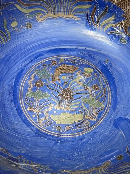 ชาม กังไสเขียนสี  สะสมD5 รูปที่ 7