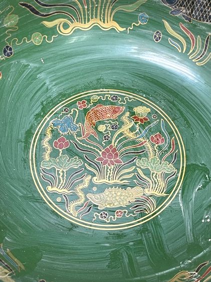 ชาม กังไสเขียนสี  สะสมD6 รูปที่ 7