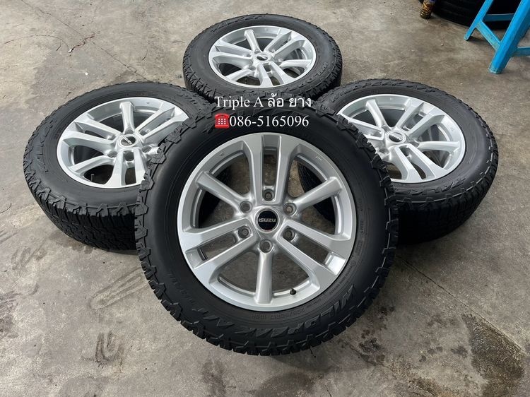 Enkai อะลูมิเนียมอัลลอย 17" ✨ล้อแม็กป้ายแดง✨ISUZU D-Max ขอบ 17 พร้อมยาง 235-60-17 FALKEN🌟ปี 23🌟สวยกริ๊บ💖