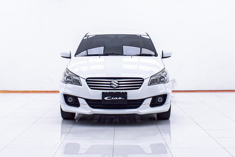 Suzuki Ciaz 2016 1.2 RS Sedan เบนซิน ไม่ติดแก๊ส เกียร์อัตโนมัติ ขาว รูปที่ 4