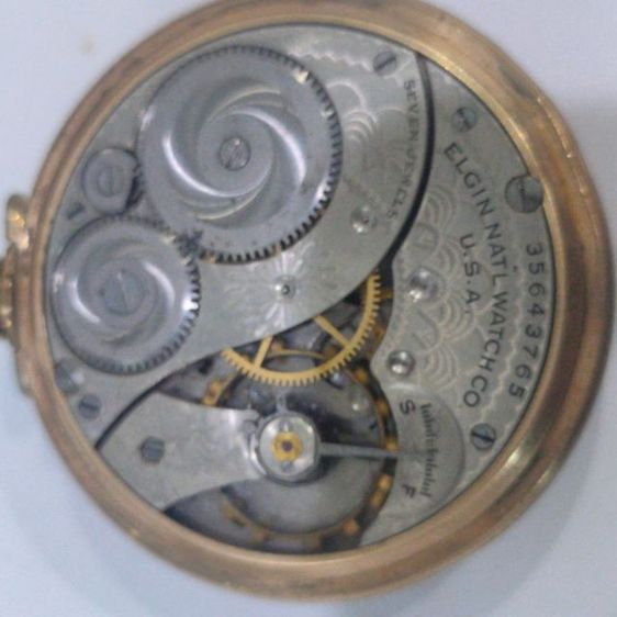 นาฬิกาพก pocket watch keystone victory 10K Rolled ใช้งานได้ปรกติ รูปที่ 10