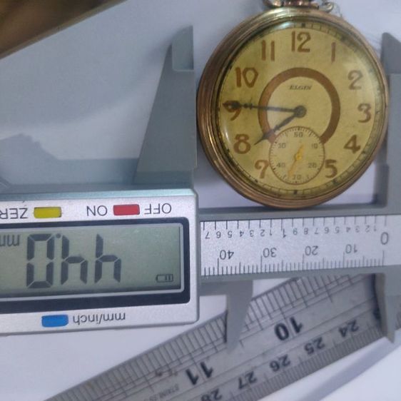 นาฬิกาพก pocket watch keystone victory 10K Rolled ใช้งานได้ปรกติ รูปที่ 4