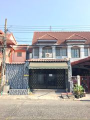 ขายทาวน์เฮ้าส์ 2 ชั้น 30 ตรว. 3 ห้องนอน 2 ห้องน้ำ หมู่บ้านเคหะธานี2 ซอยนวลจันทร์ ใกล้สถานีรถไฟฟ้าสายสีชมพูและทางด่วนรามอินทรา-อาจญรงค์ 
