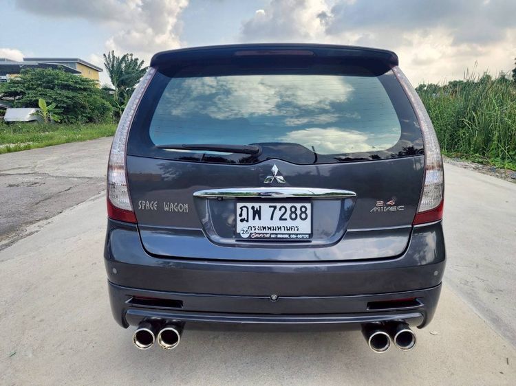 Mitsubishi Space Wagon 2010 2.4 GT Sedan เบนซิน ไม่ติดแก๊ส เกียร์อัตโนมัติ เทา รูปที่ 2