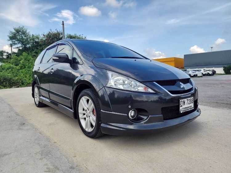 Mitsubishi Space Wagon 2010 2.4 GT Sedan เบนซิน ไม่ติดแก๊ส เกียร์อัตโนมัติ เทา รูปที่ 3