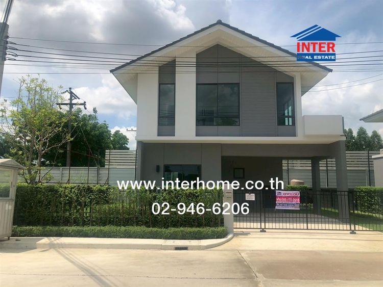 มีบางส่วน ไม่ใช่ บ้านเดี่ยว 2 ชั้น 56.2 ตร.ว. หมู่บ้านเพอร์เฟคพาร์ค สุวรรณภูมิ5 ซอยร่มเกล้า6-1 ถนนร่มเกล้า ถนนรามคำแหง เขตมีนบุรี กรุงเทพมหานคร